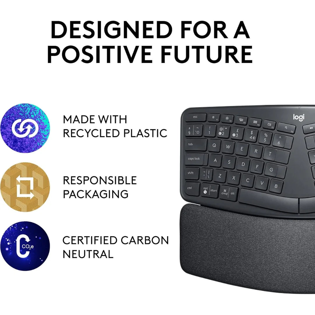 Wireless Ergonomic Keyboard Logitech ERGO K860