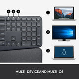 Wireless Ergonomic Keyboard Logitech ERGO K860