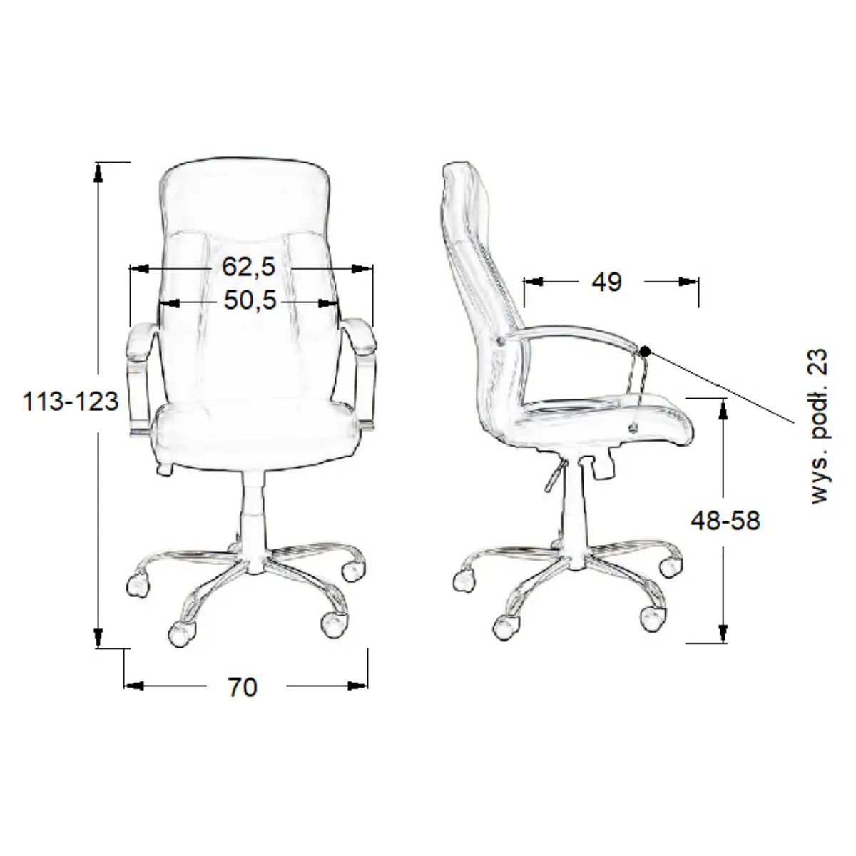 Ergonomska uredska stolica ZN-9152
