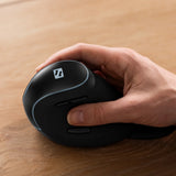 Ergonomic Wireless Vertical Mouse Sandberg PRO, Black