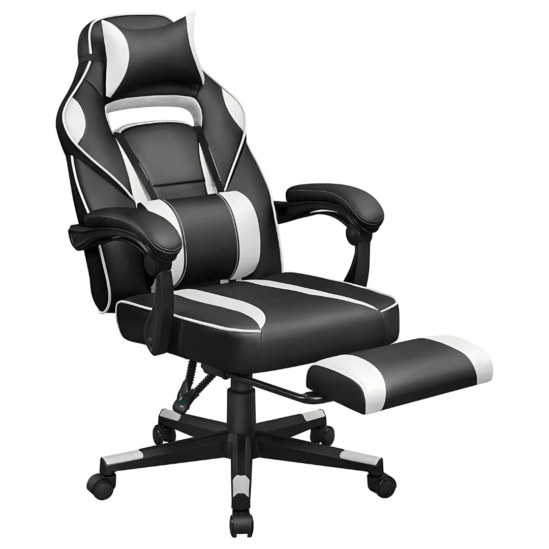 Gaming Ergonomic Chair SONGMICS OBG73BW Black White ErgoSpace