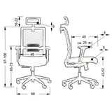 Ergonomic Chair RIVERTON