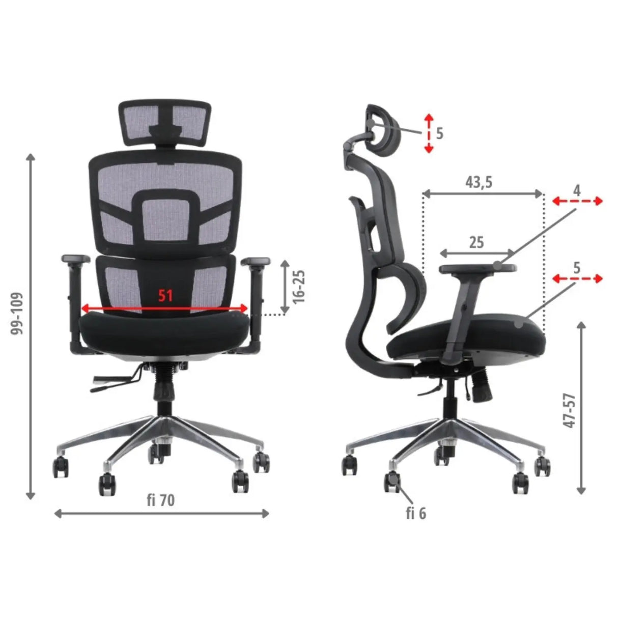 Ergonomic Chair TREX